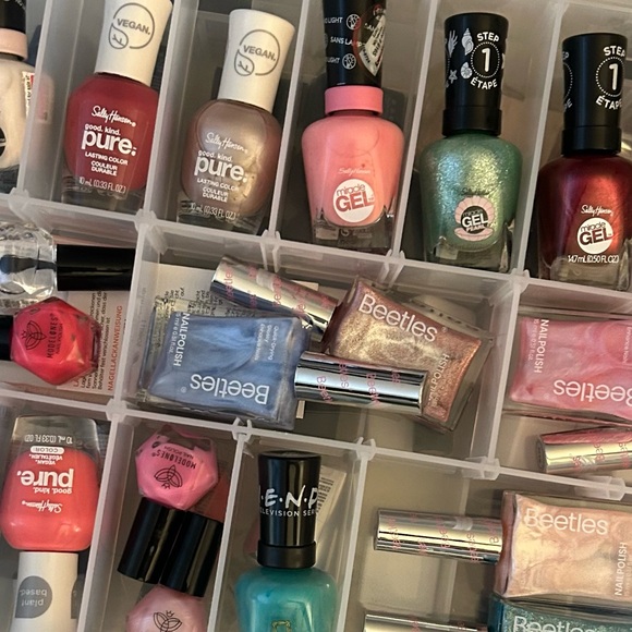 Other - Nail Polish w/ Organizer  51 bottles, All New